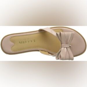 Sesto Meucci Pink Bow Sandals